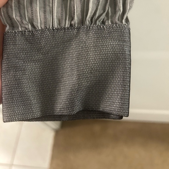 Gray Alberta Ferretti Top ASO Blair Waldorf on Gossip Girl Size 8 - Picture 7 of 16